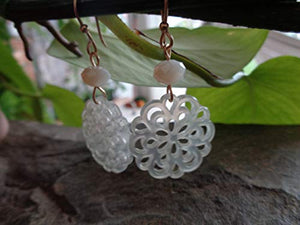 ✿ FIORI DI IN CRISTALLO O RESINA ✿ Orecchini fatti a mano realizzati...
