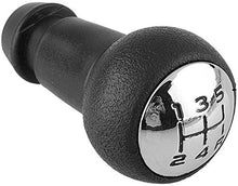Carica l&#39;immagine nel visualizzatore di Gallery, OBEST Auto Pomello del Cambio 5 Marce per Peugeot 205 206 306 Black&amp;silver