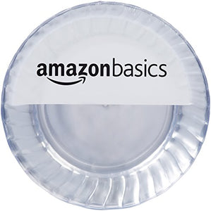 AmazonBasics - Piatti di plastica, monouso - Confezione da 100 pezzi, 19 cm - Ilgrandebazar