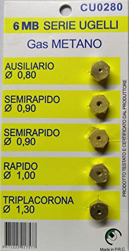 Ugelli Metano 6MB per ARISTON, ZANUSSI