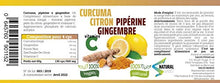 Carica l&#39;immagine nel visualizzatore di Gallery, Curcuma e Piperiana Plus zenzero limone vitamina C- 130 cpr-Antiossidante...
