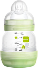 Carica l&#39;immagine nel visualizzatore di Gallery, Mam FB0901M - Biberon autosterilizzante e anticoliche da 130 ml, Verde - Ilgrandebazar