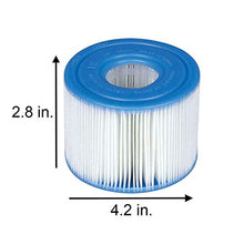 Carica l'immagine nel visualizzatore di Gallery, Intex 29001E PureSpa Type S1 Easy Set di cartucce Filtro per Piscina, 6 filtri