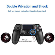 Carica l&#39;immagine nel visualizzatore di Gallery, Zcity PS4 Controller, Wireless Gamepad Controller Dualshock Bluetooth Black