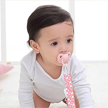 Carica l&#39;immagine nel visualizzatore di Gallery, Ciuccio Clip Baby, Catena Clips in Plastica Infantile, Clipe Ragazze - Ilgrandebazar