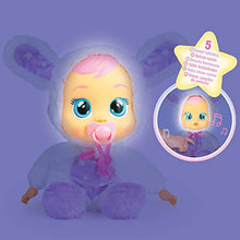 Carica l&#39;immagine nel visualizzatore di Gallery, Cry Babies Magic TearsGood Night Coney, Bambola morbida interattiva piagnucolosa con Luce Notturna e Melodie rilassanti che aiuta a dormire, Giocattolo per bambini +2 Anni