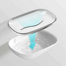 Carica l'immagine nel visualizzatore di Gallery, Okaytec Portasapone da Lavabo - Bagno a Muro Adesivo (Design...