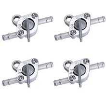 Carica l&#39;immagine nel visualizzatore di Gallery, 4 pezzi Interruttore ON/OFF in linea Rubinetto benzina carburante rubinetto... - Ilgrandebazar