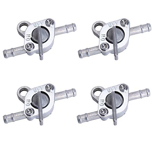 4 pezzi Interruttore ON/OFF in linea Rubinetto benzina carburante rubinetto... - Ilgrandebazar