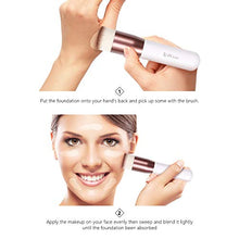Carica l&#39;immagine nel visualizzatore di Gallery, DUcare Pennello Fondotinta Flat Top Pennelli Kabuki per