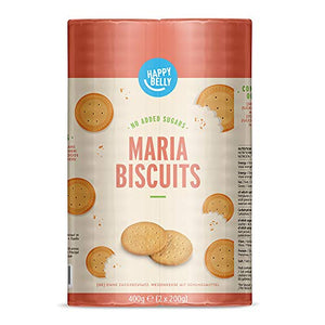 Marchio Amazon - Happy Belly - Biscotti secchi marie senza zuccheri...