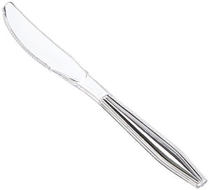 AmazonBasics - Set di 150 posate in plastica, 50 forchette, 50 cucchiai, 150 - Ilgrandebazar