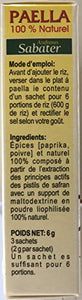 Condimento per paella naturale al 100% senza additivi artificiali - Solo...