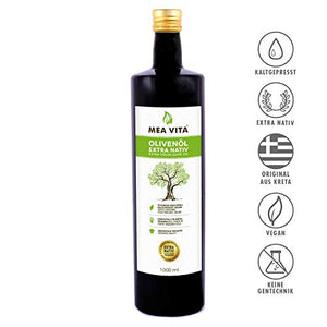 MeaVita 60713 Olio d'Oliva Meavita, Extravergine e Spremuto a Freddo, 1...