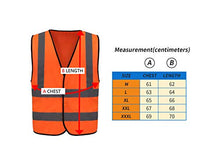 Carica l'immagine nel visualizzatore di Gallery, AYKRM Gilet Tecnica da Lavoro Antinfortunistici Alta visibilità 3XL, Blu Navy