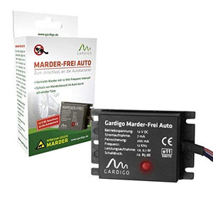 Gardigo 784052 Repellente Anti-Martore per Auto, Dissuasori Ultrasuoni per...