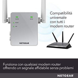 Netgear EX3700-100PES Ripetitore Wifi 750 Mbps, Extender e Access Point...