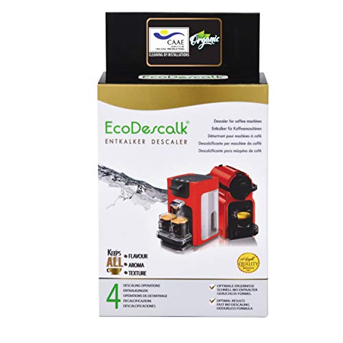 EcoDescalk Biologico in Polvere, 4 Sacchetti. Pack 1x4 Sacchetti - Ilgrandebazar