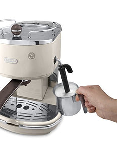 De'Longhi Icona Vintage ECOV 311.BG, Macchina per caffè espresso Beige - Ilgrandebazar