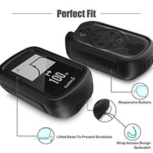 Carica l'immagine nel visualizzatore di Gallery, TUSITA Custodia per Garmin Edge 130 - Cover protettiva in silicone NERO