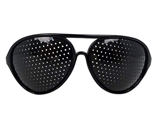 Occhiali Stenopeici modello Ossidiana metodo Bates fori