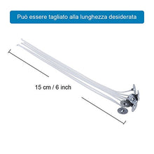 Carica l'immagine nel visualizzatore di Gallery, Rovtop 120 Pezzi Stoppini Candela 15cm/6in da DIY Candele per Lavoro Medium - Ilgrandebazar