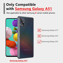 Carica l'immagine nel visualizzatore di Gallery, UniqueMe [2 Pezzi] Pellicola Fotocamera per Samsung Galaxy A51 Vetro...