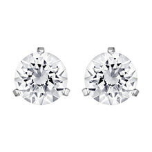 Carica l&#39;immagine nel visualizzatore di Gallery, Swarovski Orecchini Solitaire, Cristallo Bianco, Rodiati, da Donna - Ilgrandebazar