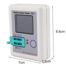 Carica l&#39;immagine nel visualizzatore di Gallery, ARCELI LCR TC1 ESR Tester Transistor Induttanza Resistenza capacità Meter - Ilgrandebazar