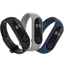 Carica l&#39;immagine nel visualizzatore di Gallery, Hianjoo Cinturino Compatibile per Xiaomi Mi Band Blu Navy, Grigio, Nero - Ilgrandebazar