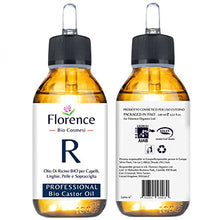 Carica l'immagine nel visualizzatore di Gallery, BIO Olio di Ricino Puro 100%. Castor Oil Spremuto a Freddo Stimola la Crescita dei Capelli/Ciglia/Sopracciglia. Ottimo x la Cura Viso/Corpo/Barba/Unghie. Olio di Ricino per Capelli/Ciglia Vegano 100ml