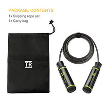 Carica l&#39;immagine nel visualizzatore di Gallery, TechRise Corda per Saltare, Saltare Regolabile Speed Skipping Rope...