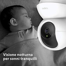 Carica l&#39;immagine nel visualizzatore di Gallery, TP-Link Telecamera Wi-Fi Interno, Videocamera sorveglianza 1080P, Visione Notturna, Audio Bidirezionale, Notifiche in tempo reale del sensore di movimento(Tapo C200)