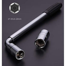 Carica l'immagine nel visualizzatore di Gallery, 2Pcs Chiave A Brugola Telescopica Con 17 mm a 23 Allungabili Per Car Van...