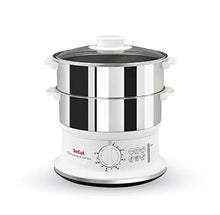 Carica l&#39;immagine nel visualizzatore di Gallery, Tefal VC1451 Convenient Series Inox, Vaporiera in Acciaio Timer con... - Ilgrandebazar