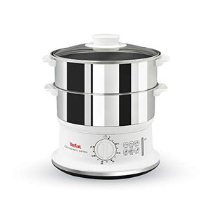 Tefal VC1451 Convenient Series Inox, Vaporiera in Acciaio Timer con... - Ilgrandebazar