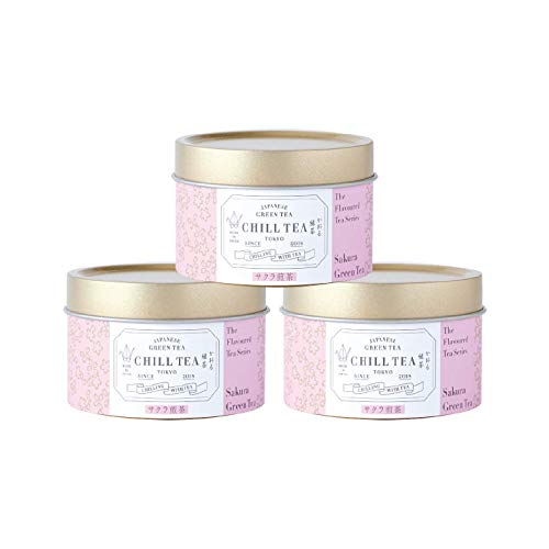 Tè in foglie di Sakura CHILL TEA Tokyo - 100% giapponese ai fiori di...
