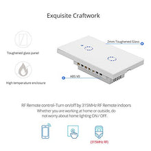 Carica l&#39;immagine nel visualizzatore di Gallery, Sonoff T1 US 1/2/3 Gang Smart Touch Luce Interruttore T1-us-2gang - Ilgrandebazar