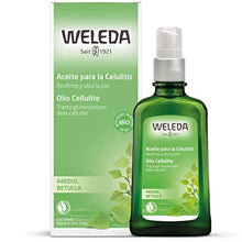 Carica l'immagine nel visualizzatore di Gallery, Weleda Olio Cellulite Betulla, trattamento degli inestetismi della cellulite a base di foglie di betulla bio per una pelle visibilmente più liscia e morbida (1X100 ml)