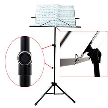 Carica l&#39;immagine nel visualizzatore di Gallery, Rayzm leggio robusto portatile e pieghevole in metallo con borsa da... - Ilgrandebazar