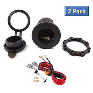 Thlevel Presa accendisigari 2x auto, presa impermeabile di...