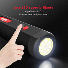 Carica l&#39;immagine nel visualizzatore di Gallery, Oasser Compressore Portatile per Auto Mini Pompa Aria 120PSI 2000mAh... - Ilgrandebazar