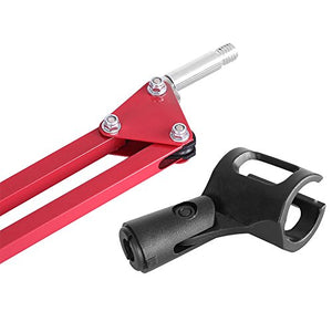 Neewer NW-35 - Sospensione regolabile da 80 cm per microfono in studio Rosso - Ilgrandebazar