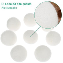 Carica l'immagine nel visualizzatore di Gallery, Anpro Set di 8 Pezzi Palline Lana per Asciugatrice, Pallina 7.5CM - Ilgrandebazar