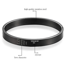 Carica l&#39;immagine nel visualizzatore di Gallery, Cupimatch Coppia Lovers Braccialetto Catena Acciaio Inossidabile Puzzle Love... - Ilgrandebazar