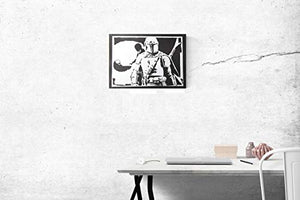 Poster Baby Yoda The Child Mandalorian STAR WARS Handmade Graffiti Street...