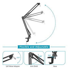 Carica l&#39;immagine nel visualizzatore di Gallery, Neewer Kit 2pz Video Luce LED a USB Dimmerabile 5600K e Morsetto da Tavolo &amp;...
