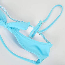 Carica l&#39;immagine nel visualizzatore di Gallery, Yuson Girl Bikini Due Pezzi Costumi da Bagno Donna Mare Sexy M, Blu Cielo