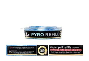 PYRO - Ricarica compatibile per Mangiapannolini Maialino Angelcare - Sistema...