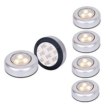 Carica l&#39;immagine nel visualizzatore di Gallery, Tougo 6pcs LED Lampada Wireless Luce al Tocco batteria alimentata Gialle-6pcs - Ilgrandebazar